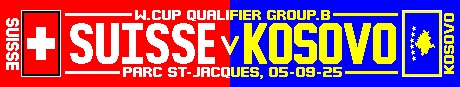 Suisse v Kosovo scarf